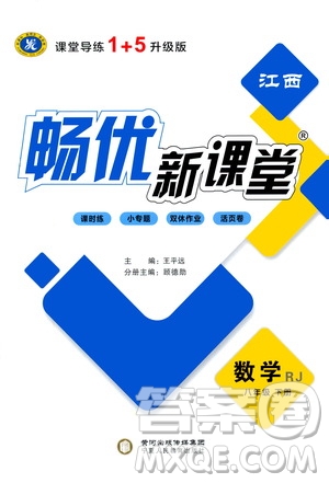 寧夏人民教育出版社2021暢優(yōu)新課堂八年級數(shù)學下冊人教版江西專版答案