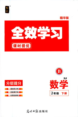 光明日報(bào)出版社2021全效學(xué)習(xí)課時(shí)提優(yōu)數(shù)學(xué)七年級下冊ZJ浙教版B版答案