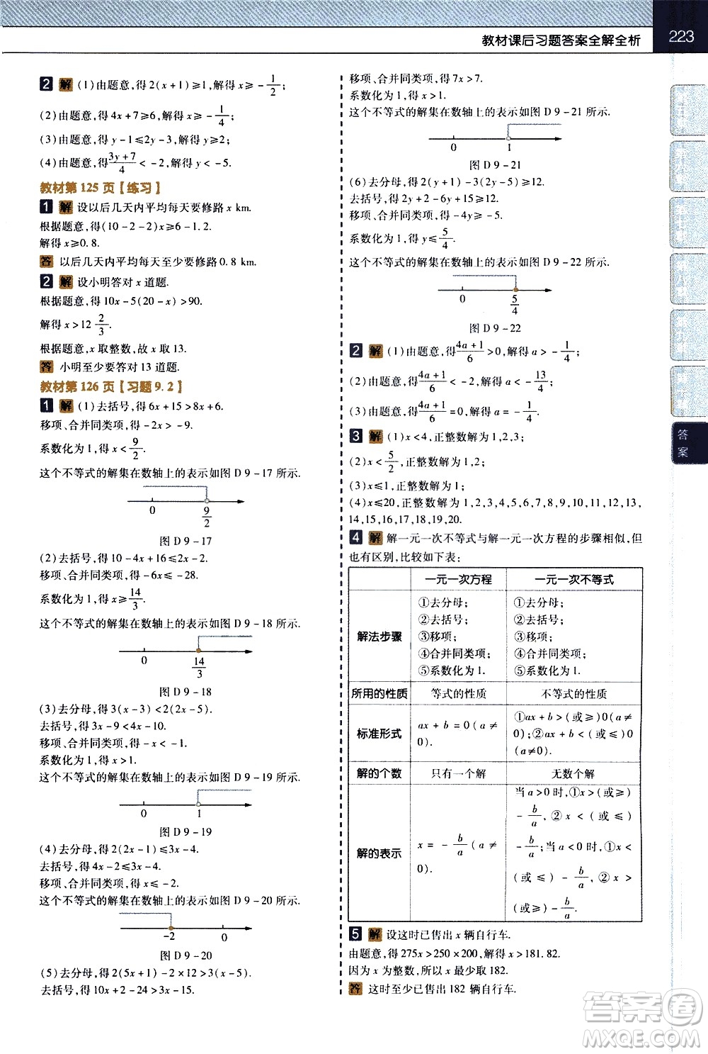 南京師范大學(xué)出版社2021教材幫初中數(shù)學(xué)七年級(jí)下冊(cè)RJ人教版答案