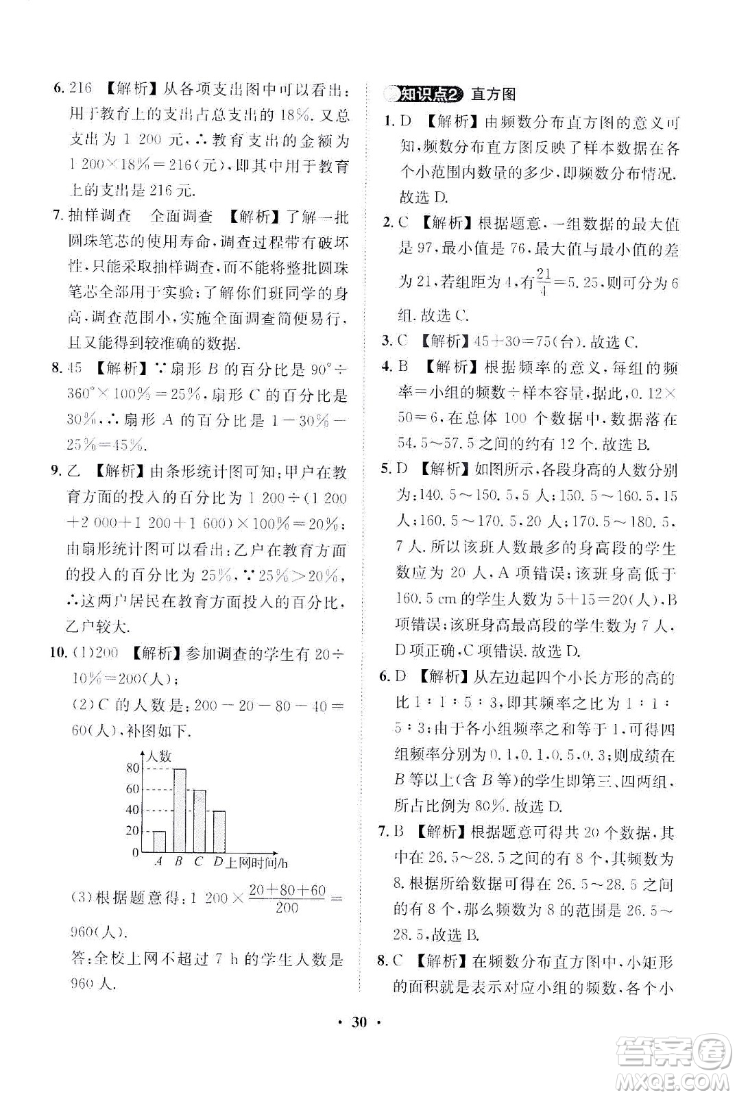 山東畫報(bào)出版社2021一課三練單元測(cè)試數(shù)學(xué)七年級(jí)下冊(cè)人教版答案