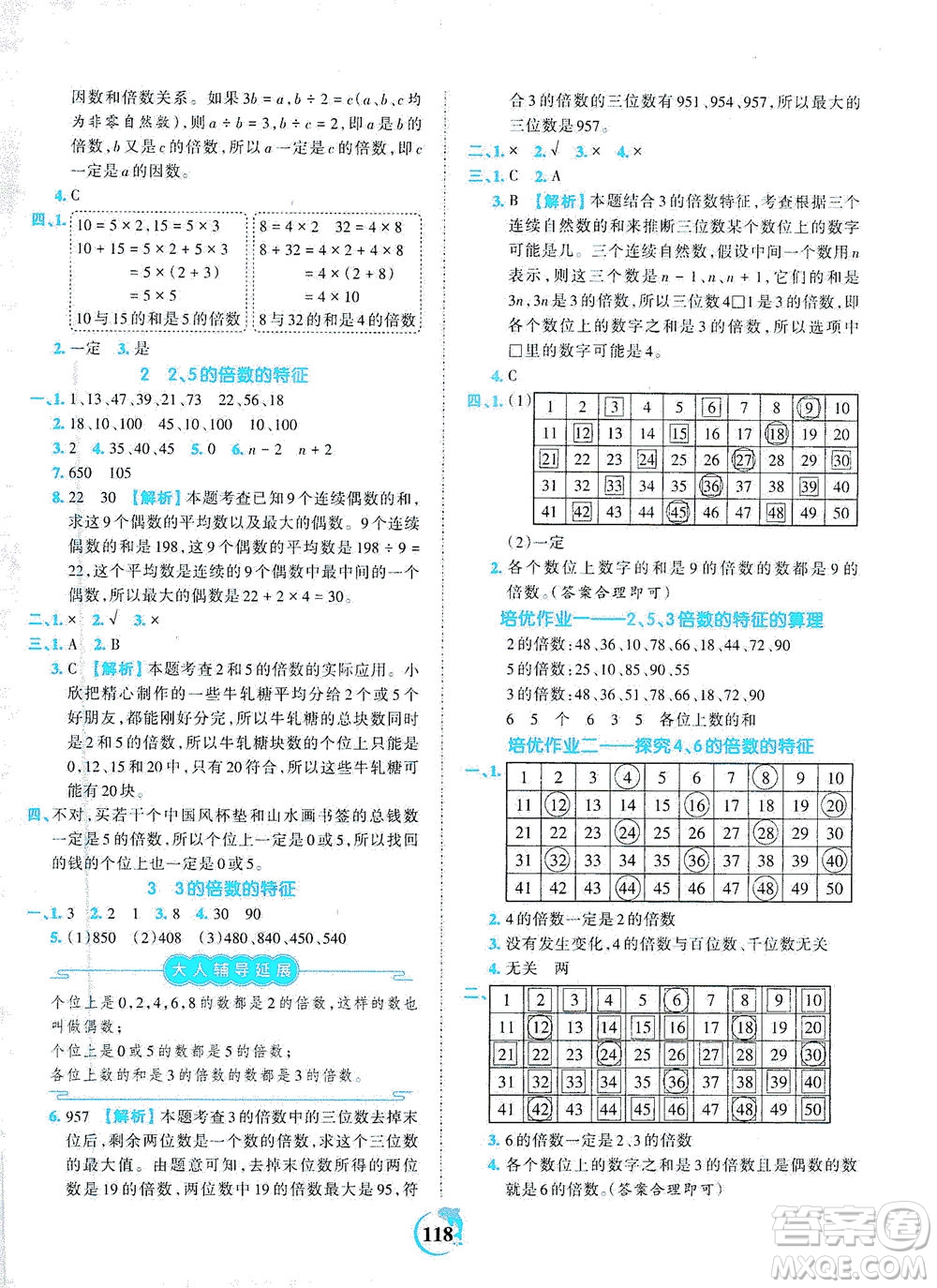 江西人民出版社2021春王朝霞德才兼?zhèn)渥鳂I(yè)創(chuàng)新設(shè)計數(shù)學(xué)五年級下冊RJ版人教版答案