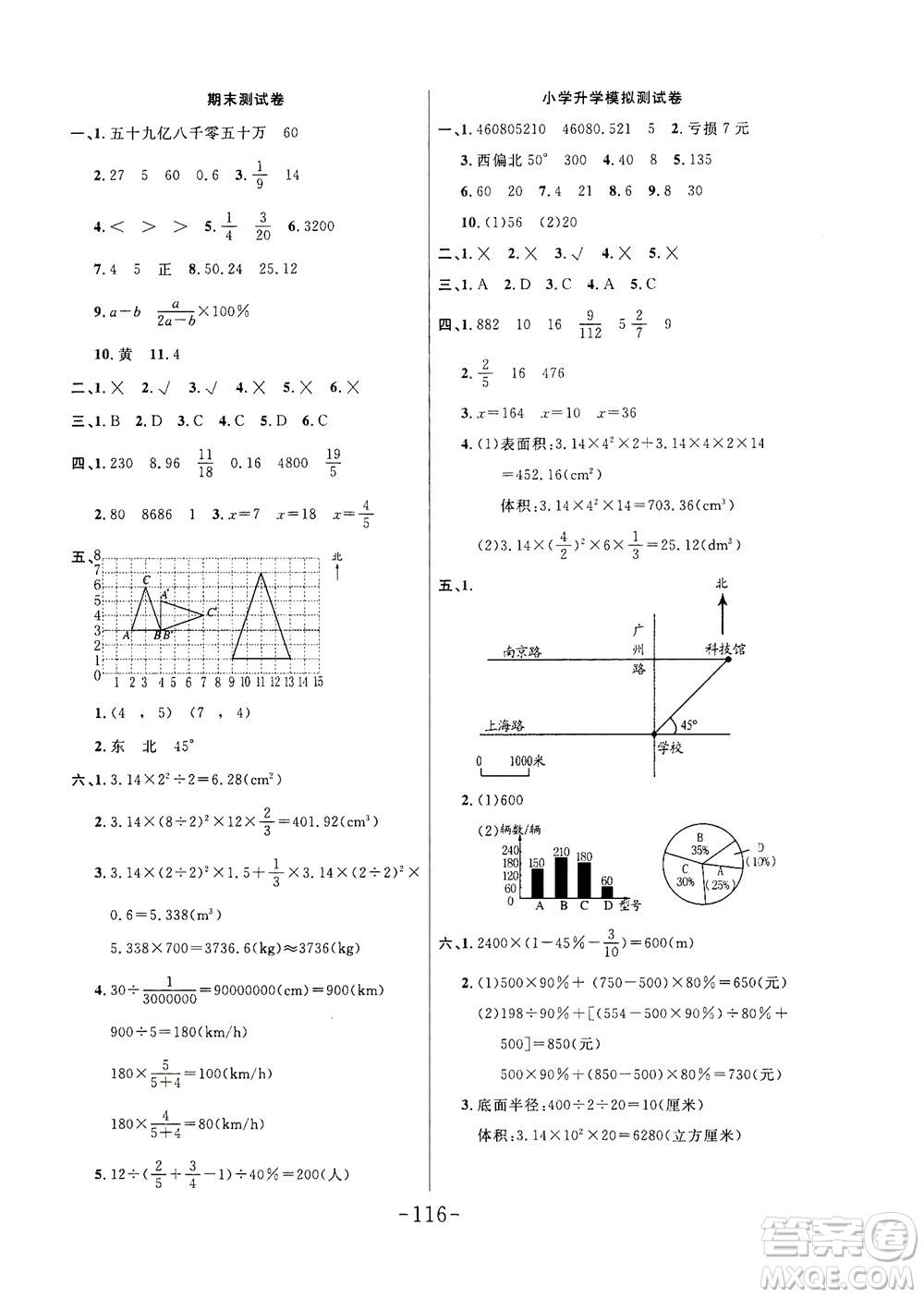 延邊大學出版社2021小狀元隨堂作業(yè)數(shù)學六年級下冊人教版答案