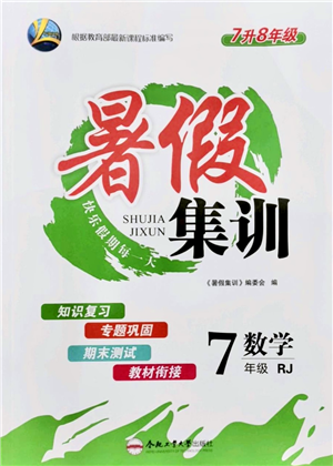 合肥工業(yè)大學(xué)出版社2021暑假集訓(xùn)七年級(jí)數(shù)學(xué)RJ人教版答案