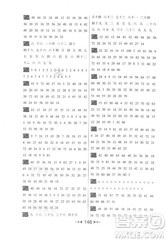 河北少年兒童出版社2021小學數學計算高手二年級上冊RJ人教版答案