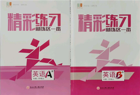 浙江工商大學(xué)出版社2021精彩練習(xí)就練這一本八年級(jí)上冊(cè)英語(yǔ)人教版參考答案