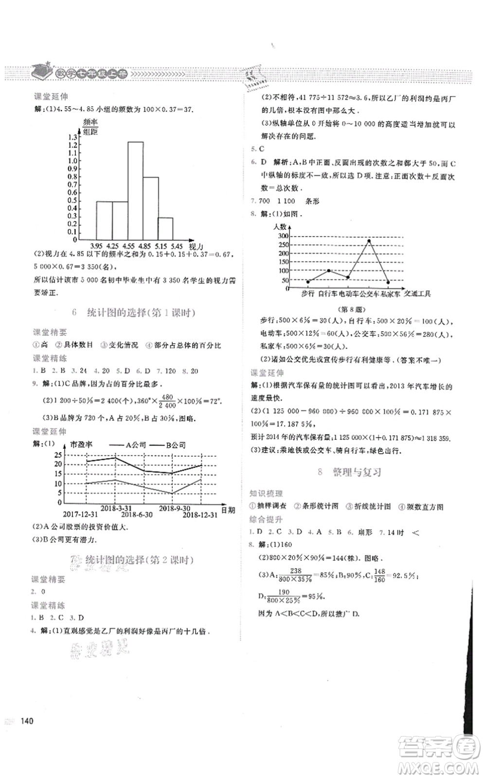 北京師范大學(xué)出版社2021課堂精練七年級數(shù)學(xué)上冊北師大版四川專版答案