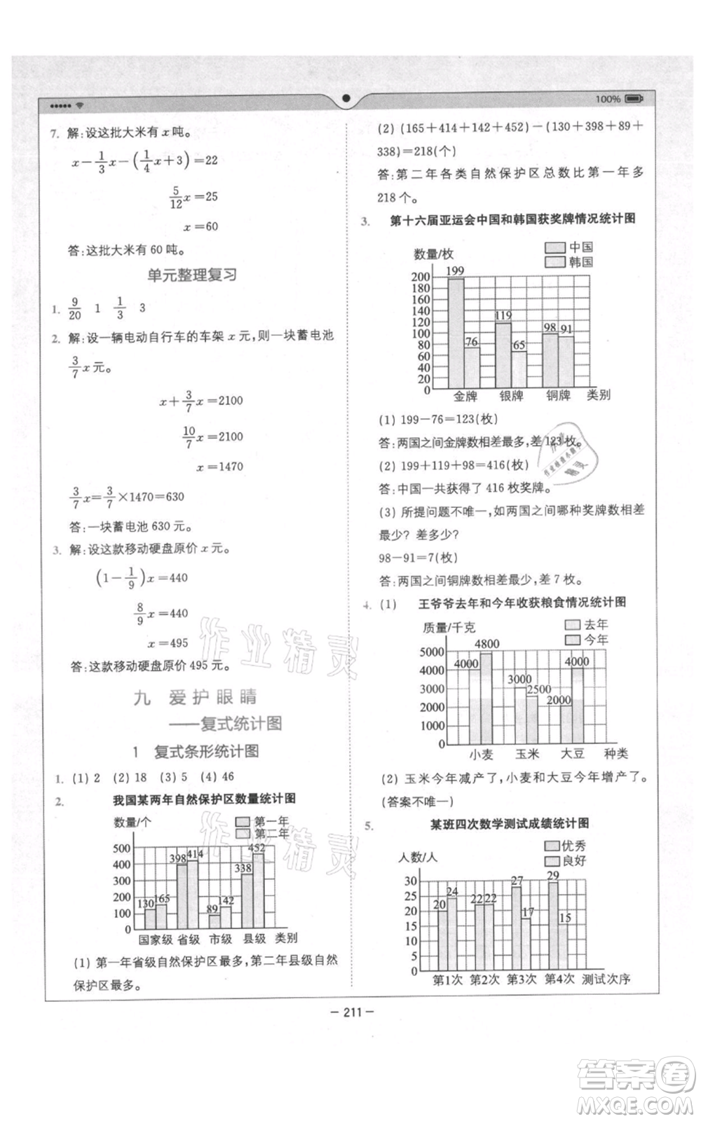 四川民族出版社2021全易通五年級(jí)上冊(cè)數(shù)學(xué)五四學(xué)制青島版參考答案