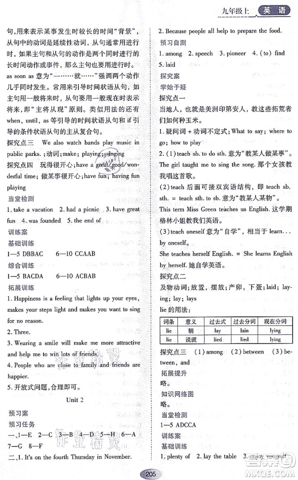 黑龍江教育出版社2021資源與評(píng)價(jià)九年級(jí)英語上冊(cè)外研版答案