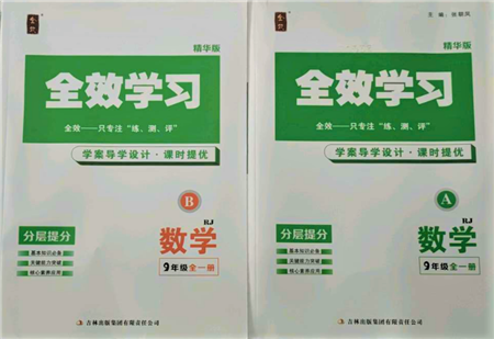 吉林出版集團(tuán)有限責(zé)任公司2021全效學(xué)習(xí)課時提優(yōu)九年級數(shù)學(xué)人教版精華版參考答案