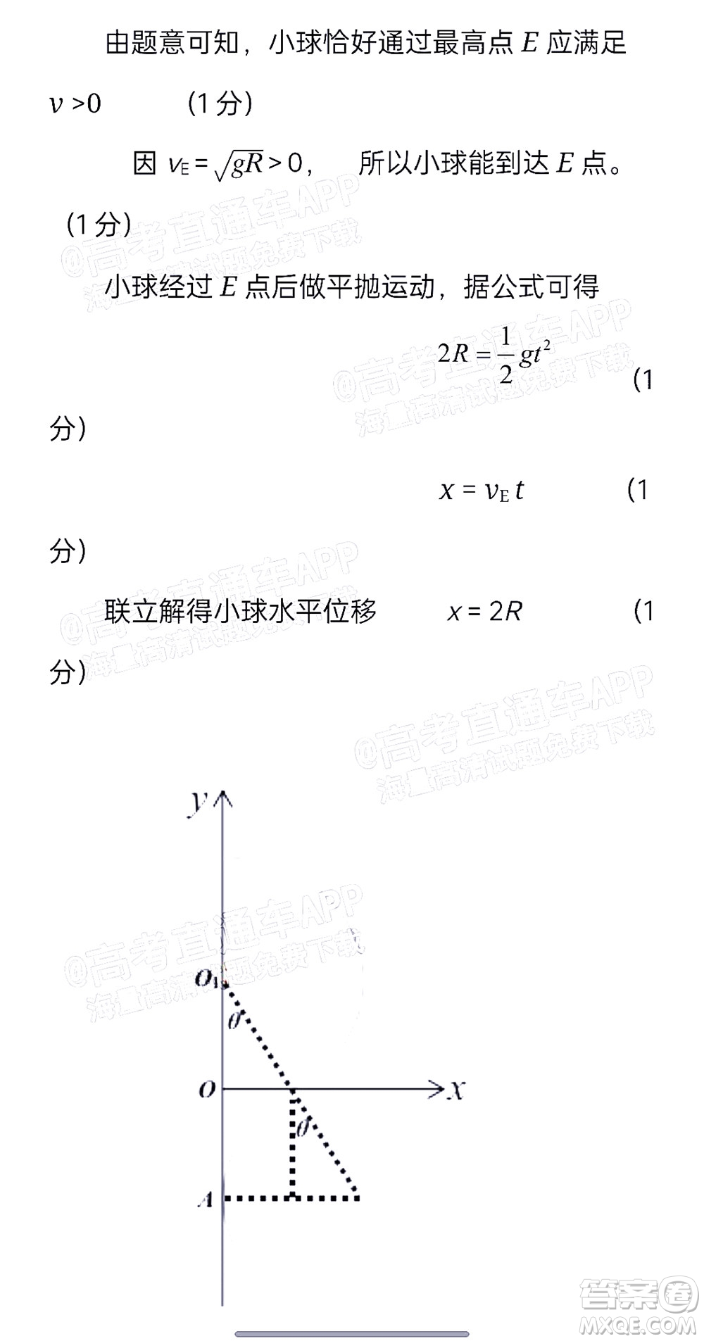 2022屆大慶市高三年級第一次教學(xué)質(zhì)量檢測試題物理答案