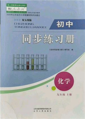 山東人民出版社2021初中同步練習(xí)冊九年級化學(xué)上冊人教版參考答案