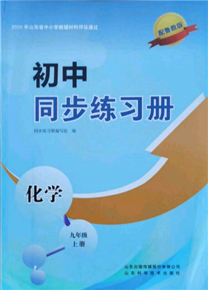 山東科學技術出版社2021初中同步練習冊九年級化學上冊魯教版參考答案