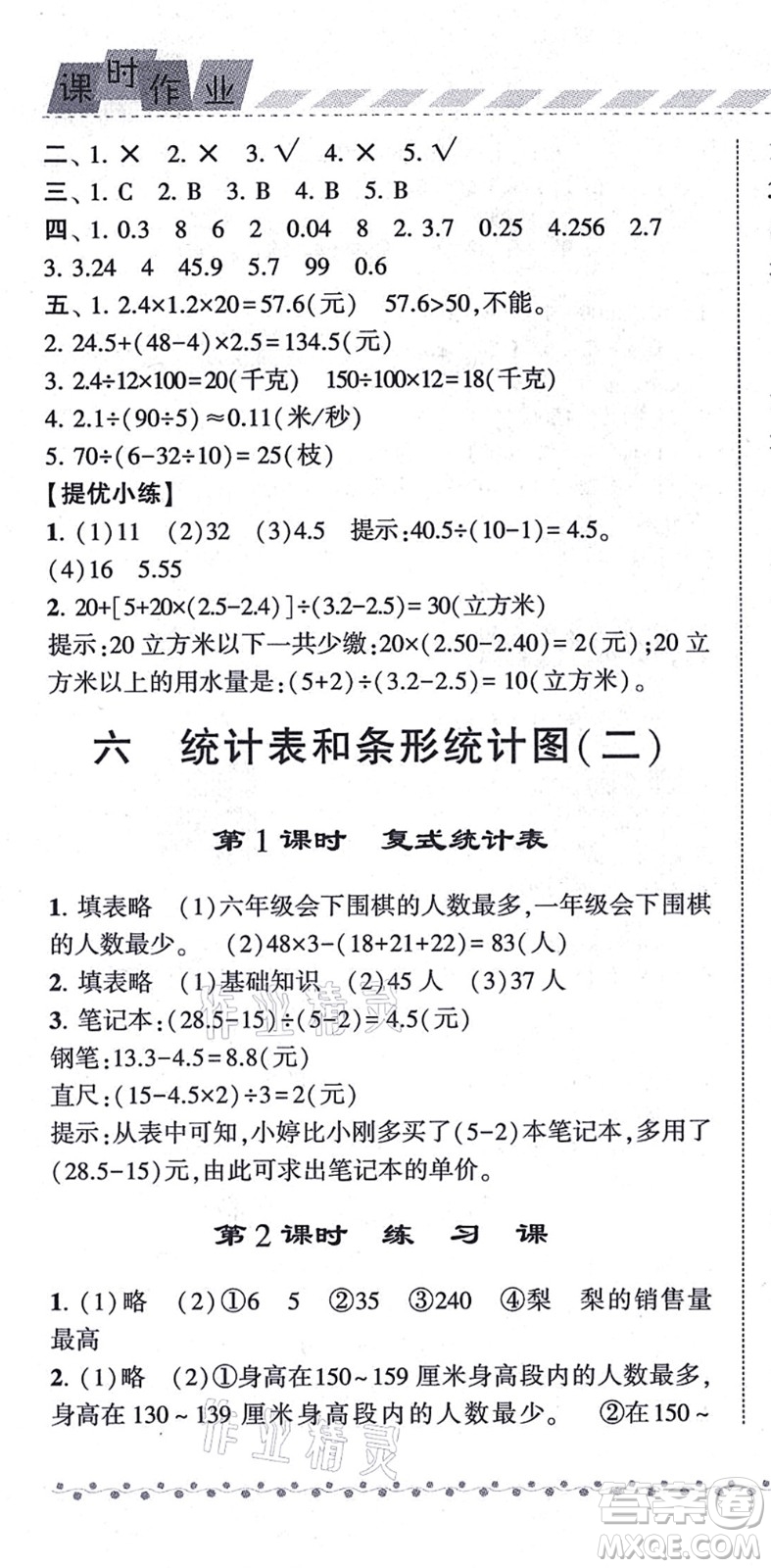 寧夏人民教育出版社2021經(jīng)綸學(xué)典課時(shí)作業(yè)五年級(jí)數(shù)學(xué)上冊(cè)江蘇國(guó)標(biāo)版答案