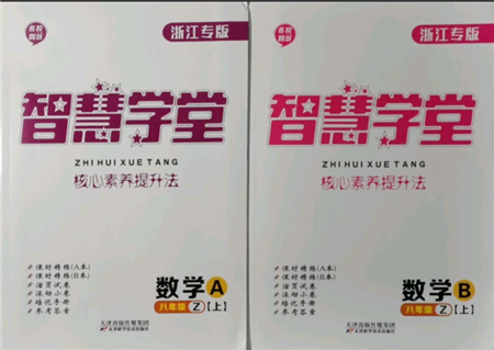 天津科學(xué)技術(shù)出版社2021智慧學(xué)堂核心素養(yǎng)提升法八年級(jí)數(shù)學(xué)上冊(cè)浙教版浙江專版參考答案