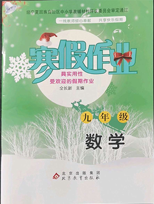 北京教育出版社2022年寒假作業(yè)九年級數(shù)學通用版參考答案