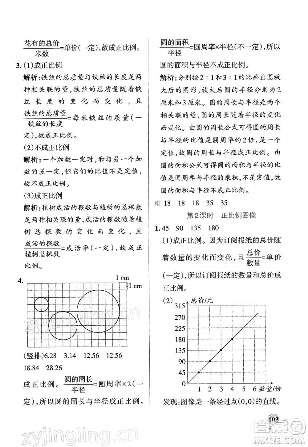 陜西師范大學(xué)出版總社2022PASS小學(xué)學(xué)霸作業(yè)本六年級(jí)數(shù)學(xué)下冊(cè)SJ蘇教版答案