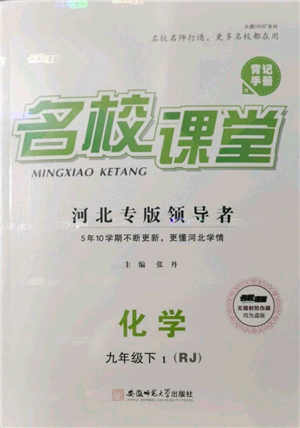 安徽師范大學(xué)出版社2022名校課堂背記手冊九年級化學(xué)下冊人教版河北專版參考答案