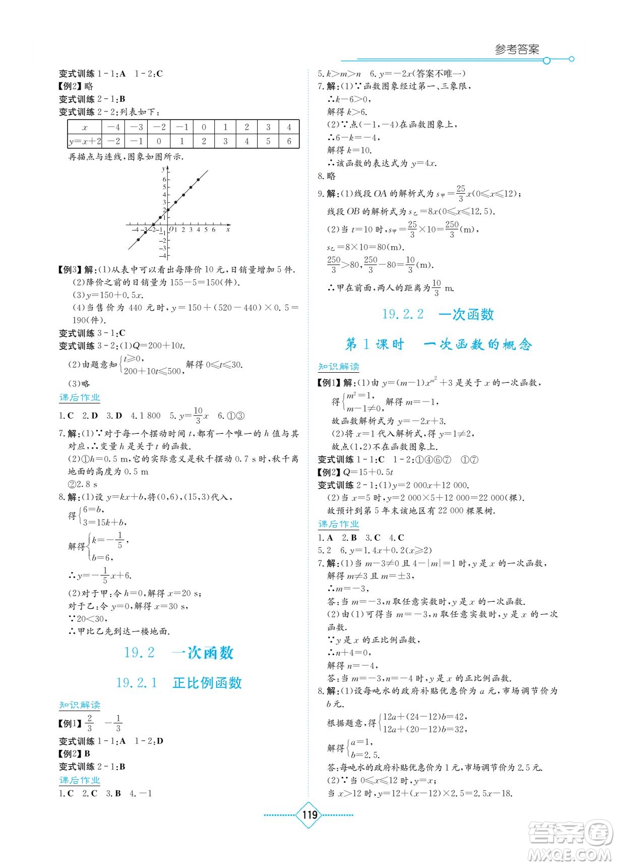 湖南教育出版社2022學(xué)法大視野八年級數(shù)學(xué)下冊人教版答案