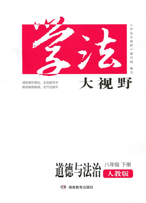 湖南教育出版社2022學法大視野八年級道德與法治下冊人教版答案