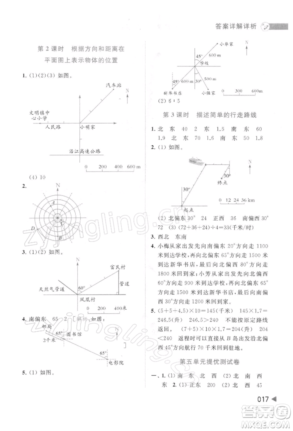 北京教育出版社2022亮點(diǎn)給力提優(yōu)班多維互動(dòng)空間六年級(jí)數(shù)學(xué)下冊(cè)蘇教版參考答案