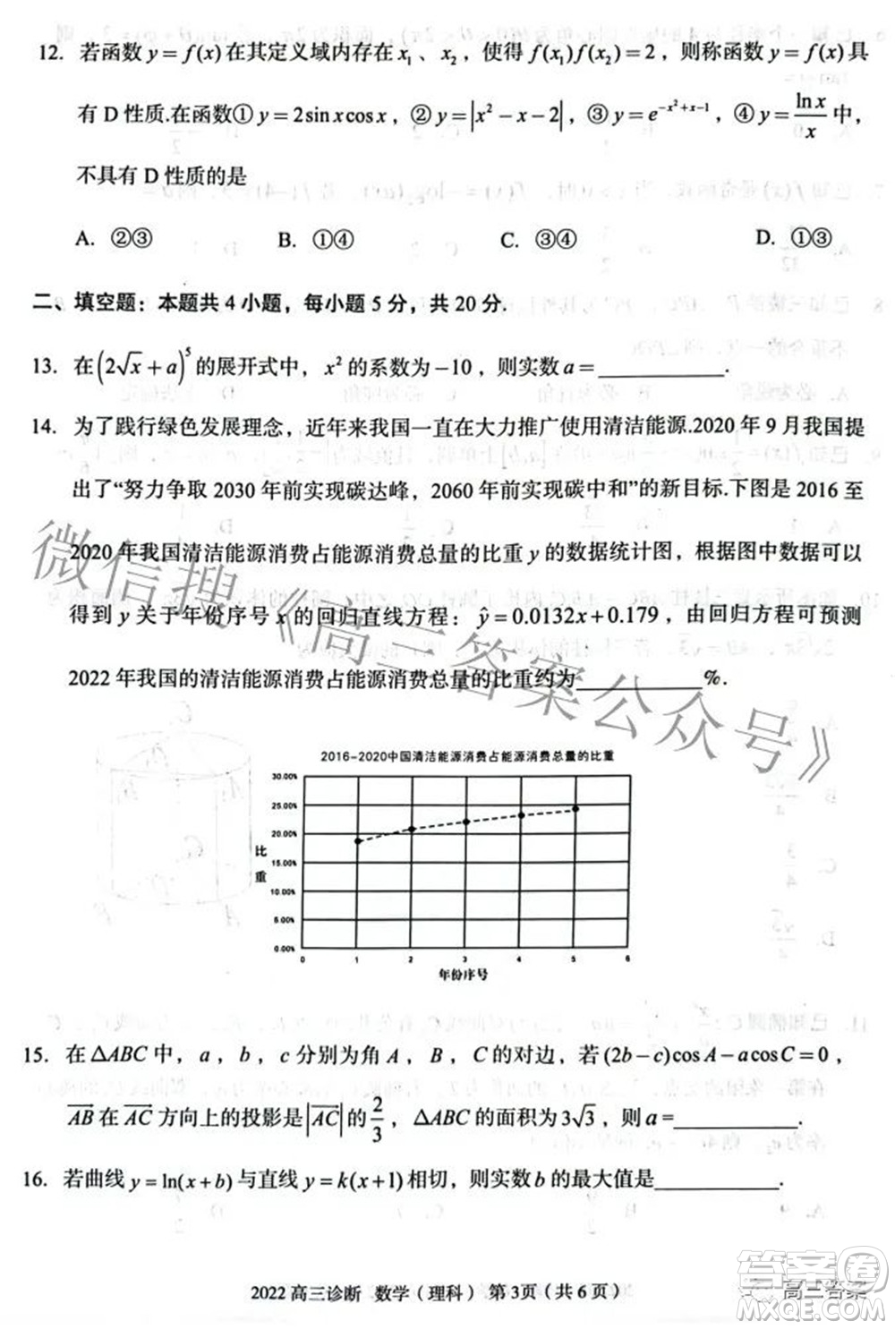 2022年4月蘭州市高三診斷考試?yán)砜茢?shù)學(xué)試題及答案