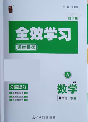 光明日報出版社2022全效學習數(shù)學八年級下冊ZJ浙教版精華版答案