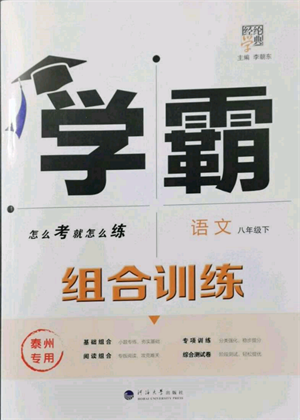 河海大學(xué)出版社2022經(jīng)綸學(xué)典學(xué)霸組合訓(xùn)練八年級(jí)下冊(cè)語(yǔ)文人教版泰州專版參考答案