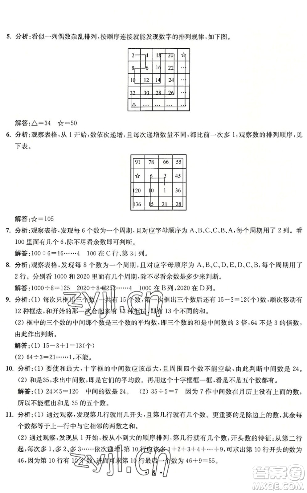 江蘇鳳凰美術(shù)出版社2022暑假培優(yōu)銜接16講3升4年級(jí)數(shù)學(xué)人教版答案