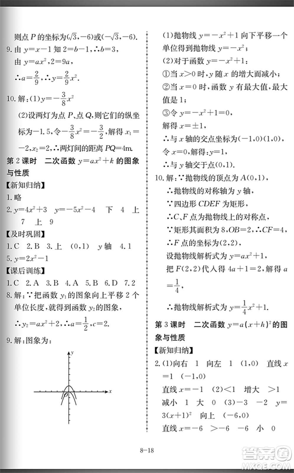 合肥工業(yè)大學(xué)出版社2022假期沖浪暑假作業(yè)升級(jí)版八年級(jí)數(shù)學(xué)滬科版答案