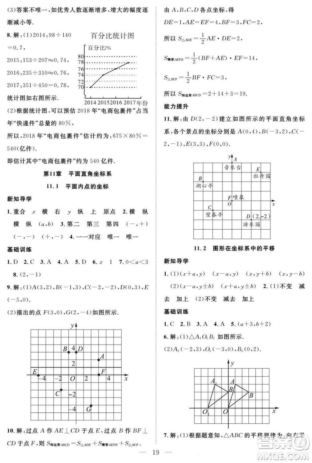 南方出版社2022新活力暑假總動(dòng)員七年級(jí)數(shù)學(xué)滬科版答案