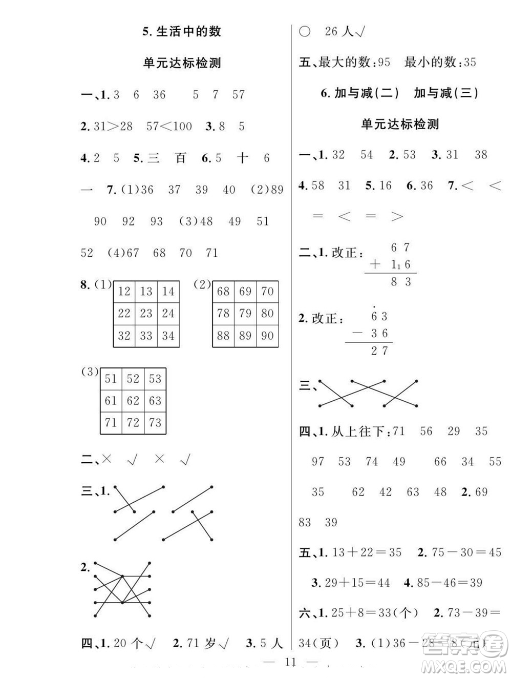 吉林教育出版社2022優(yōu)等生快樂(lè)暑假最佳復(fù)習(xí)計(jì)劃一年級(jí)數(shù)學(xué)北師版答案