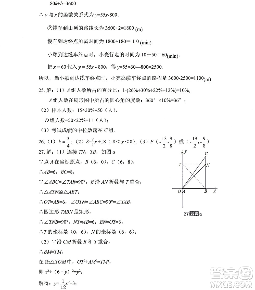 黑龍江少年兒童出版社2022Happy假日暑假八年級數(shù)學(xué)人教版答案