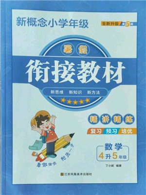 江蘇鳳凰美術(shù)出版社2022新概念小學(xué)年級暑假銜接教材四升五數(shù)學(xué)人教版參考答案