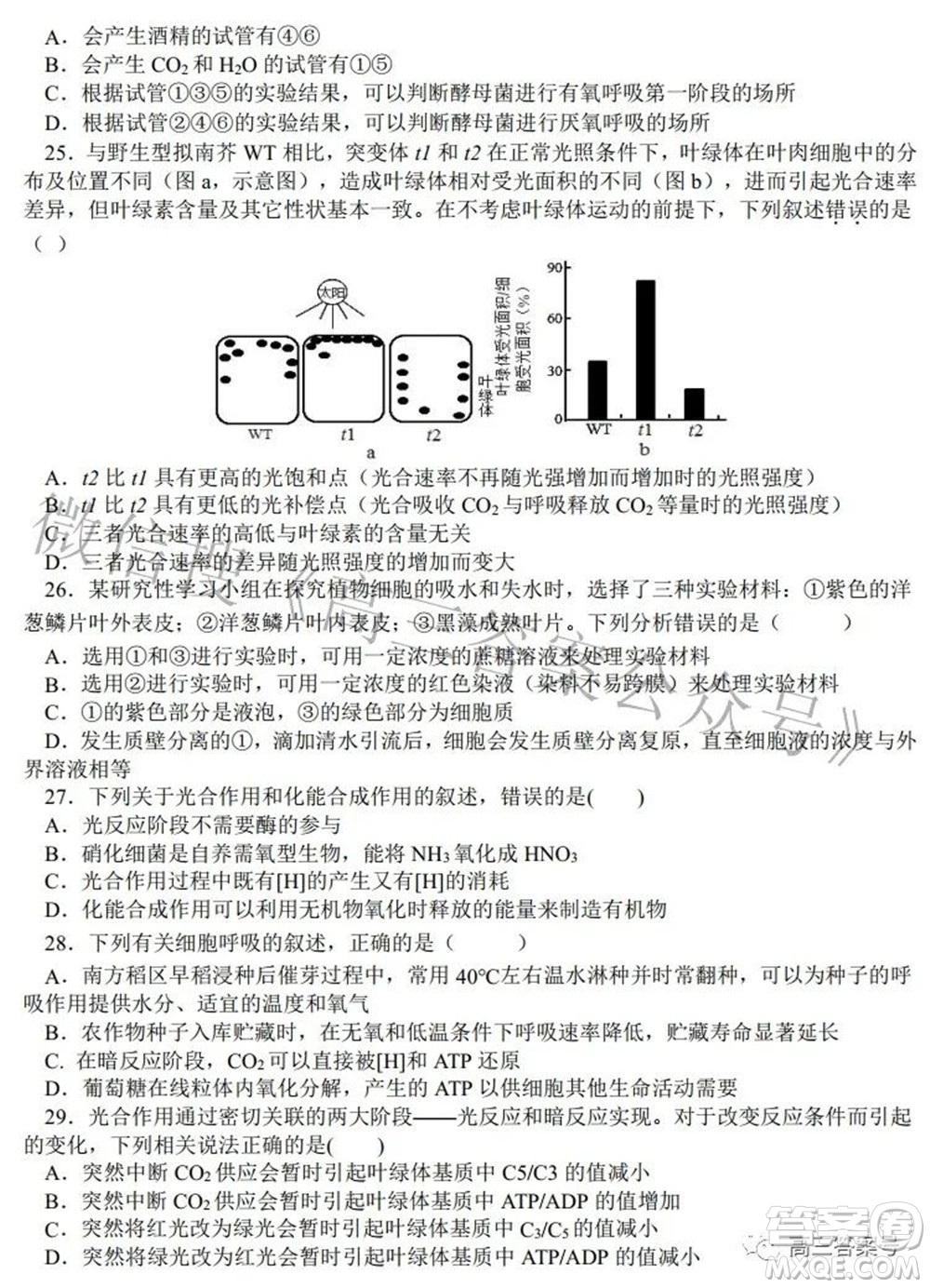 鄭州四中2022-2023學(xué)年高三上學(xué)期第一次調(diào)研考試化學(xué)試題及答案