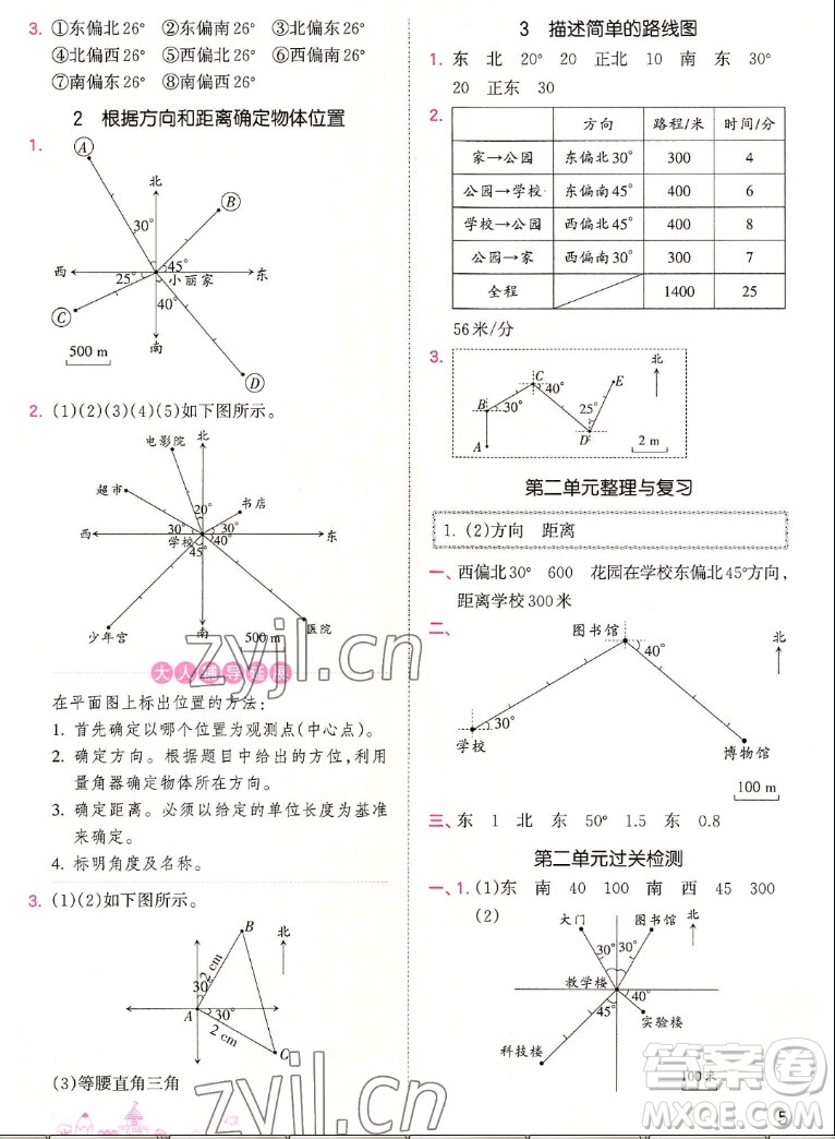 江西人民出版社2022王朝霞創(chuàng)維新課堂數(shù)學(xué)六年級(jí)上冊(cè)RJ人教版答案