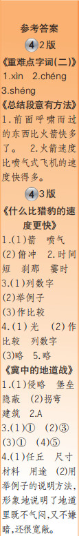 時(shí)代學(xué)習(xí)報(bào)語(yǔ)文周刊五年級(jí)2022-2023學(xué)年度人教版第1-4期答案