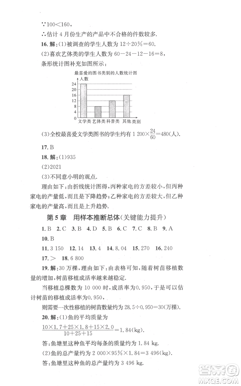 湖南教育出版社2022學(xué)科素養(yǎng)與能力提升九年級上冊數(shù)學(xué)湘教版參考答案