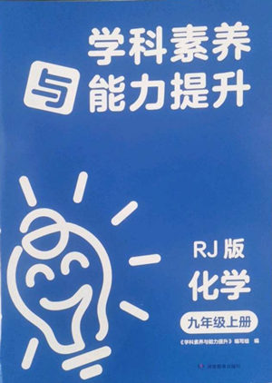 湖南教育出版社2022學(xué)科素養(yǎng)與能力提升九年級(jí)上冊(cè)化學(xué)人教版參考答案