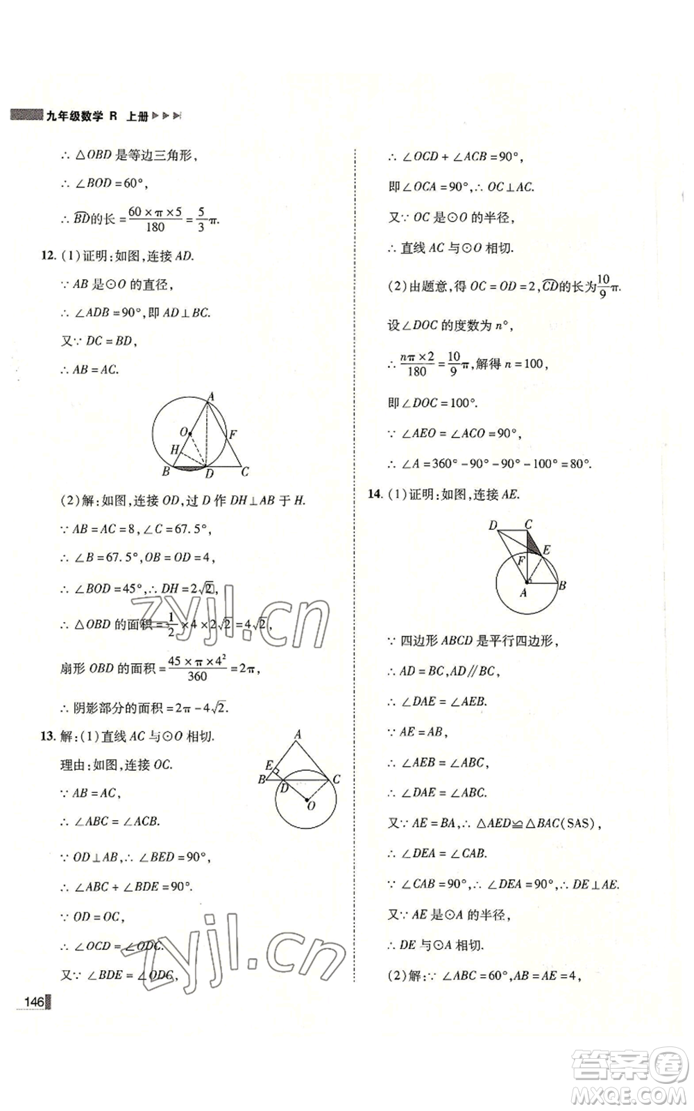 北方婦女兒童出版社2022勝券在握遼寧作業(yè)分層培優(yōu)學(xué)案九年級上冊數(shù)學(xué)人教版參考答案