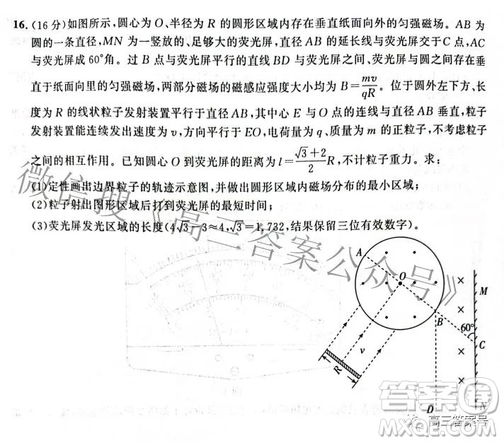 河北省2023屆高三年級大數(shù)據(jù)應(yīng)用調(diào)研聯(lián)合測評物理試題及答案