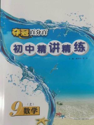 河北少年兒童出版社2022奪冠百分百初中精講精練九年級(jí)上冊(cè)數(shù)學(xué)人教版參考答案