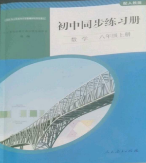 人民教育出版社2022同步練習(xí)冊(cè)八年級(jí)數(shù)學(xué)上冊(cè)人教版山東專版參考答案