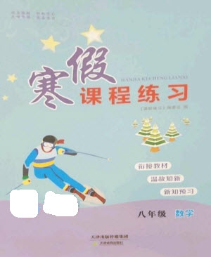 天津教育出版社2023寒假課程練習八年級數(shù)學人教版參考答案