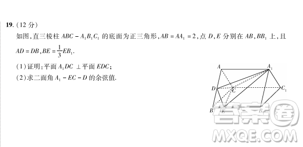 2023普通高等學校招生全國統(tǒng)一考試數(shù)學領航卷四試卷答案