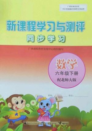 廣西教育出版社2023新課程學習與測評同步學習六年級下冊數(shù)學北師大版參考答案