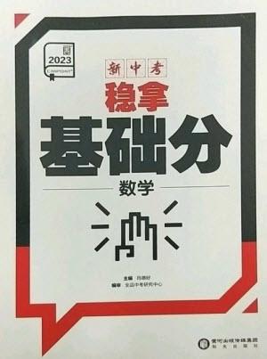 陽光出版社2023全品新中考穩(wěn)拿基礎分九年級數(shù)學通用版參考答案