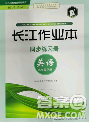 湖北教育出版社2023長江作業(yè)本同步練習(xí)冊九年級英語下冊人教版參考答案