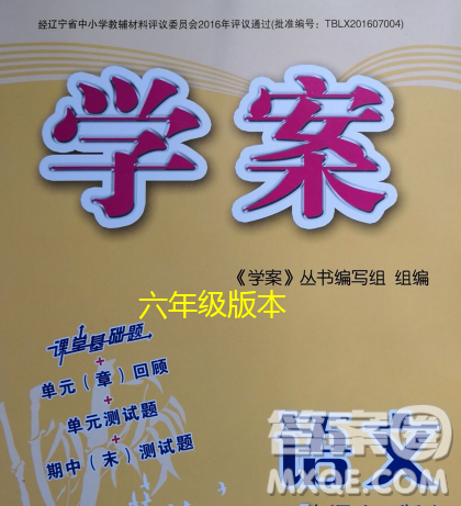 ?大連理工大學(xué)出版社2023學(xué)案六年級(jí)語(yǔ)文下冊(cè)語(yǔ)文S版答案