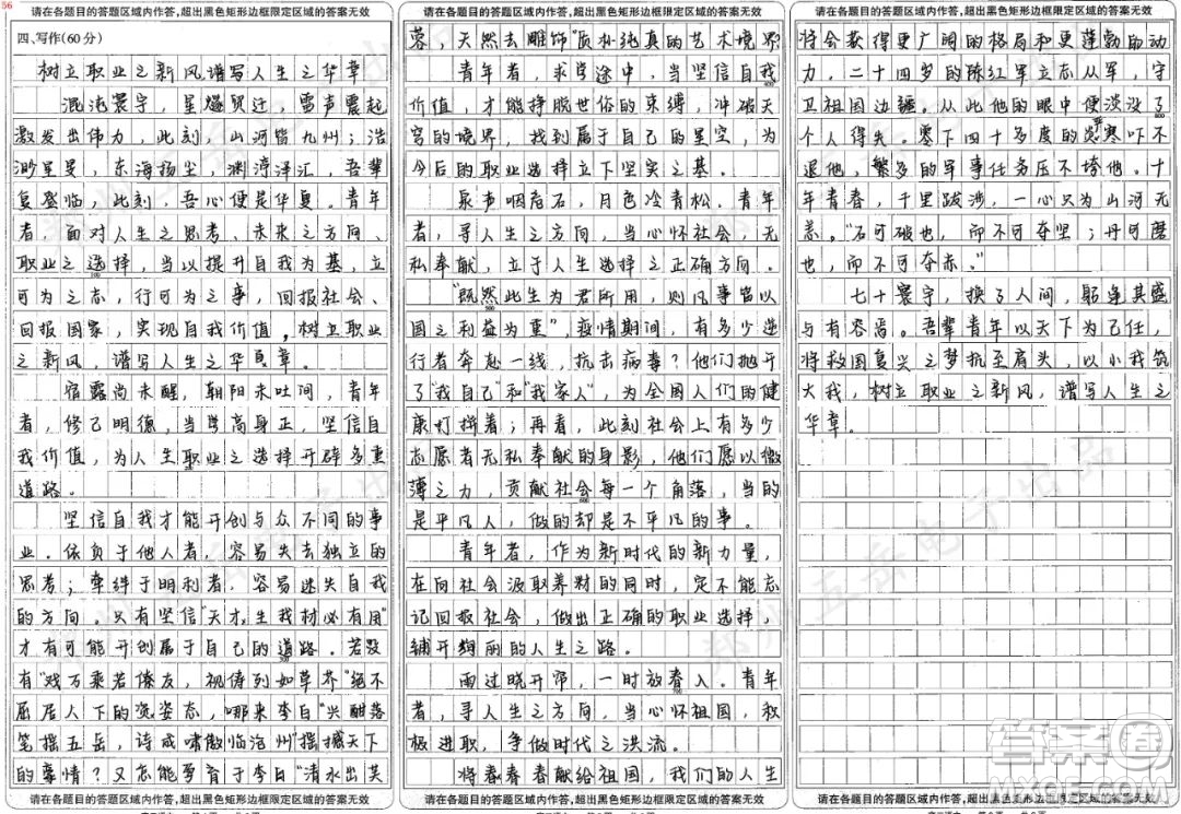 馬克思青年在選擇職業(yè)時的考慮材料作文800字 關(guān)于馬克思青年在選擇職業(yè)時的考慮的材料作文800字