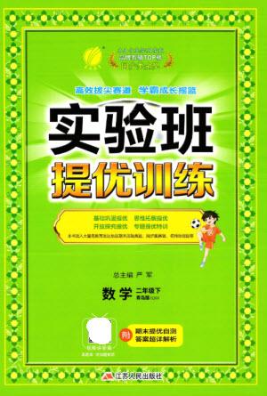 江蘇人民出版社2023實(shí)驗(yàn)班提優(yōu)訓(xùn)練二年級數(shù)學(xué)下冊青島版參考答案